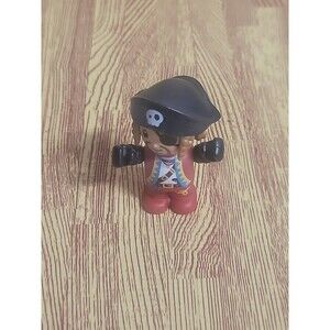Mighty Muggs Red Pirate Action Figure